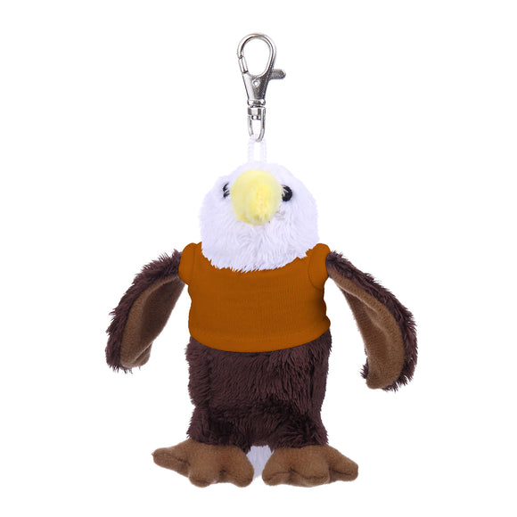Eagle Keychain with Tee 4"
