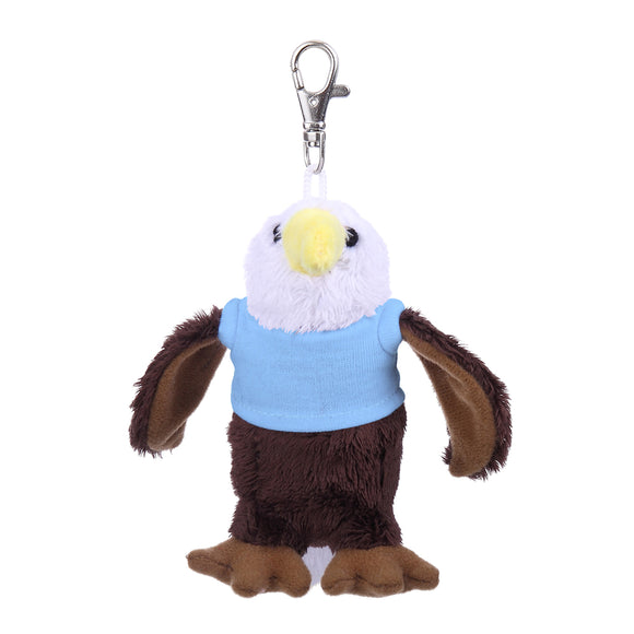 Eagle Keychain with Tee 4"