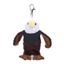 Eagle Keychain with Tee 4"-1