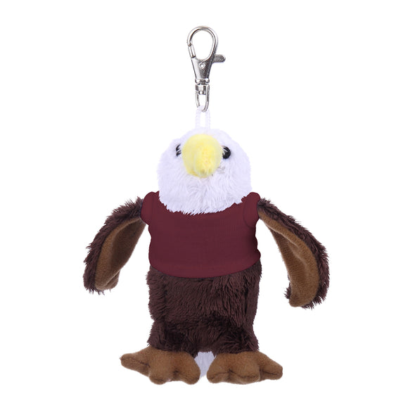 Eagle Keychain with Tee 4"