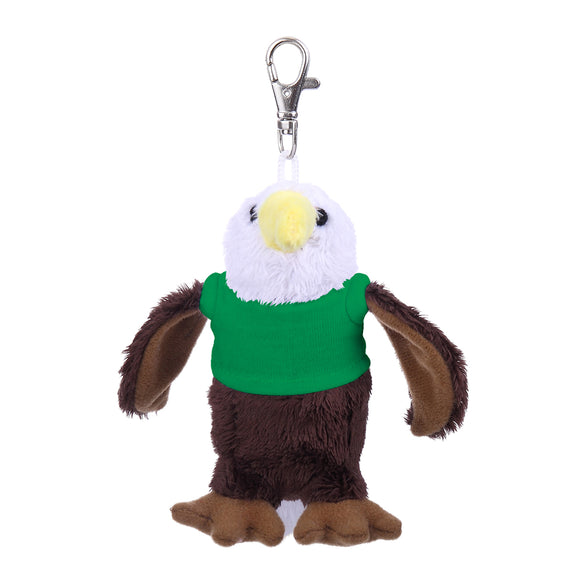 Eagle Keychain with Tee 4"