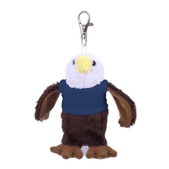 Eagle Keychain with Tee 4"