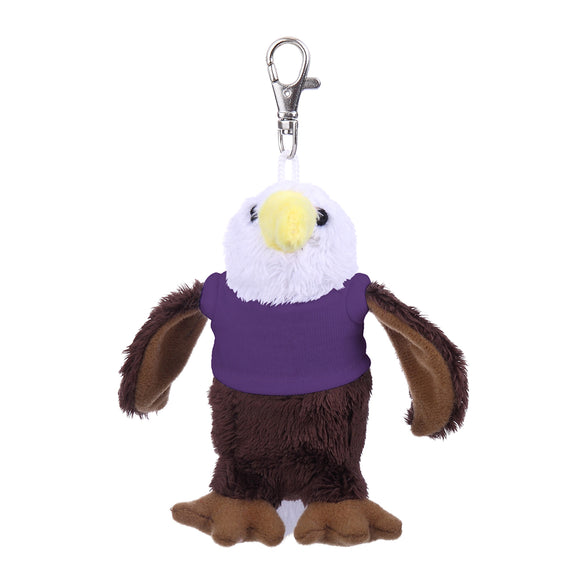 Eagle Keychain with Tee 4"