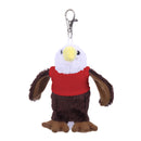 Eagle Keychain with Tee 4"-12
