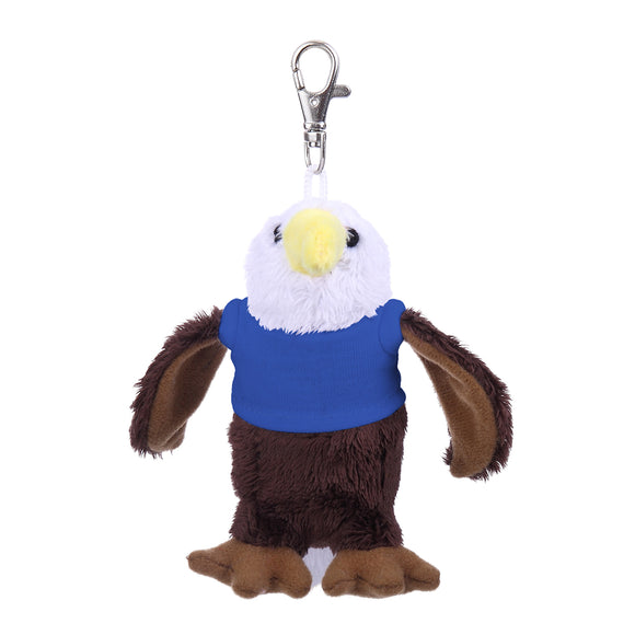 Eagle Keychain with Tee 4"