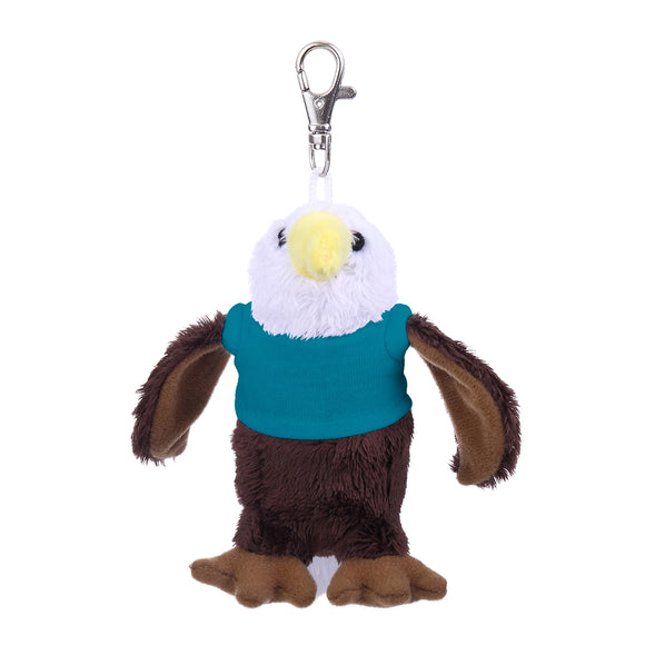 Eagle Keychain with Tee 4"