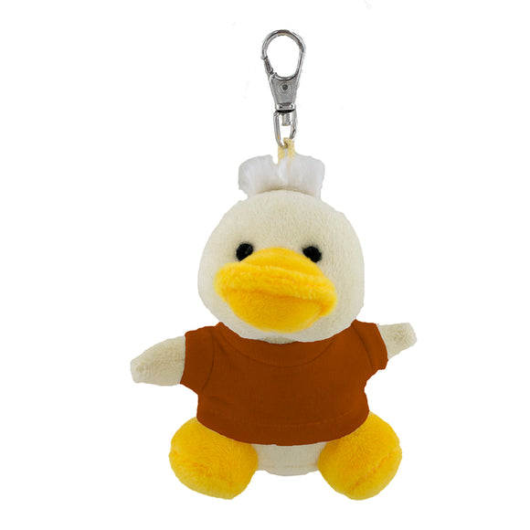 Duck Keychain with Tee 4"