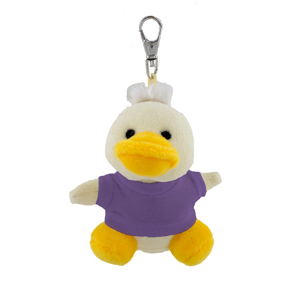 Duck Keychain with Tee 4"