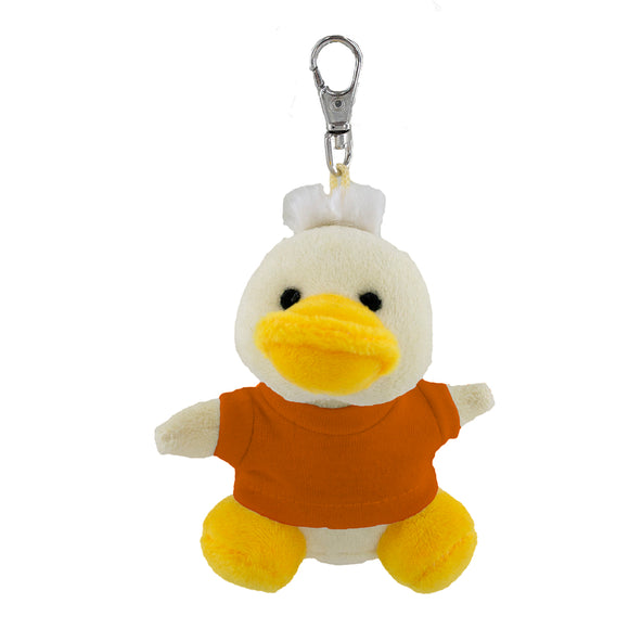 Duck Keychain with Tee 4"