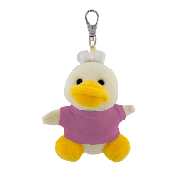 Duck Keychain with Tee 4"