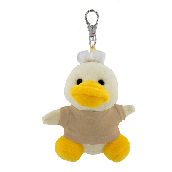 Duck Keychain with Tee 4"