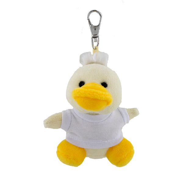 Duck Keychain with Tee 4"