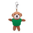 Brown Teddy Keychain with Tee 4"-7