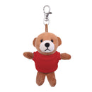 Brown Teddy Keychain with Tee 4"-12