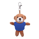 Brown Teddy Keychain with Tee 4"-16