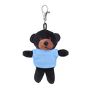 Black Teddy Keychain with Tee 4"-15