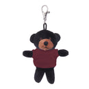 Black Teddy Keychain with Tee 4"-16