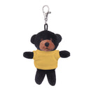 Black Teddy Keychain with Tee 4"-5