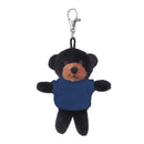 Black Teddy Keychain with Tee 4"-9