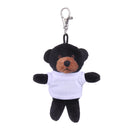Black Teddy Keychain with Tee 4"-13