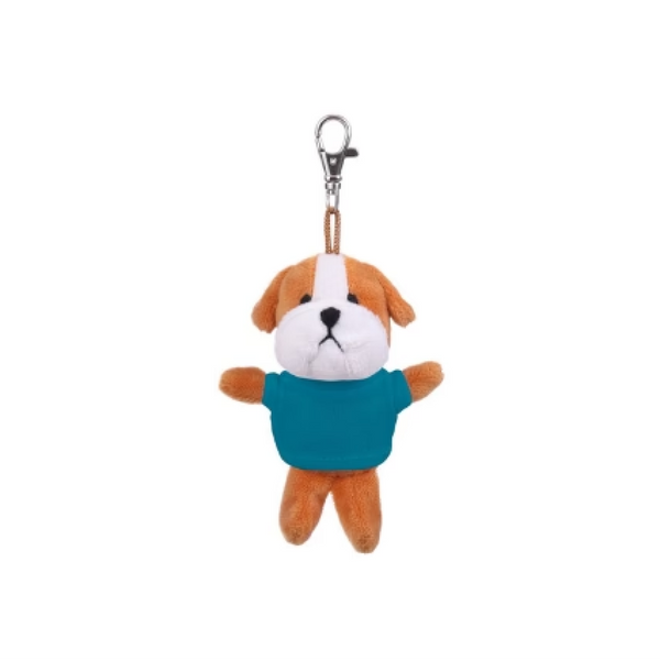 Bulldog Keychain 4"
