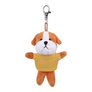 Bulldog Keychain with Tee 4"-5