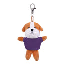 Bulldog Keychain with Tee 4"-3