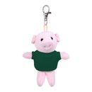Pig Keychain with Tee 4"-4