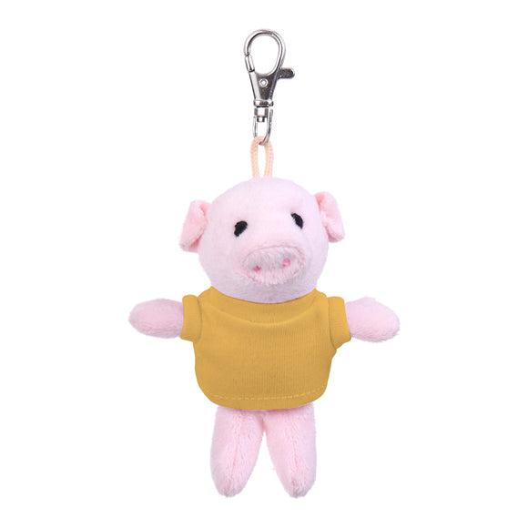 Pig Keychain with Tee 4"