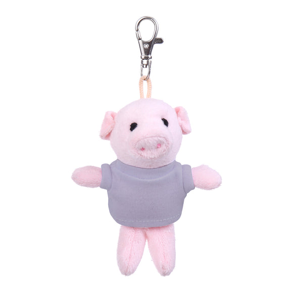 Pig Keychain with Tee 4"