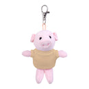 Pig Keychain with Tee 4"-16