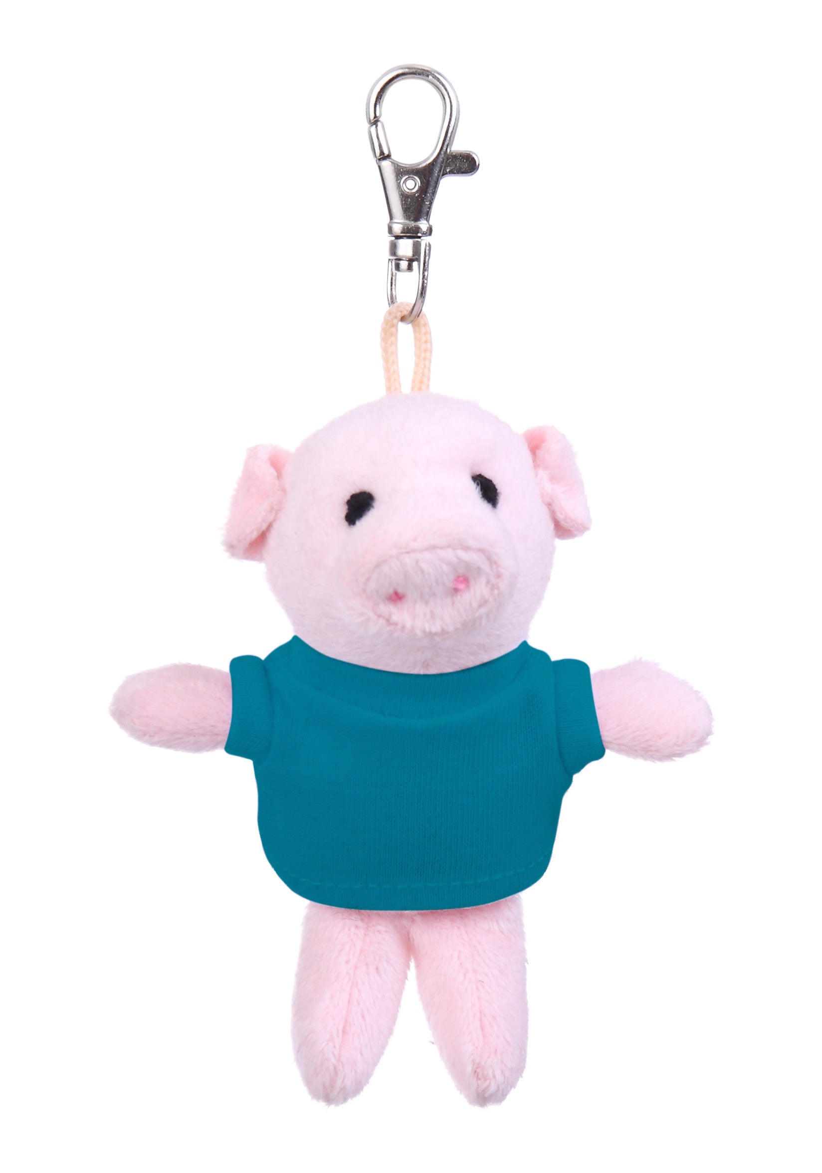 Pig Keychain with Tee 4"