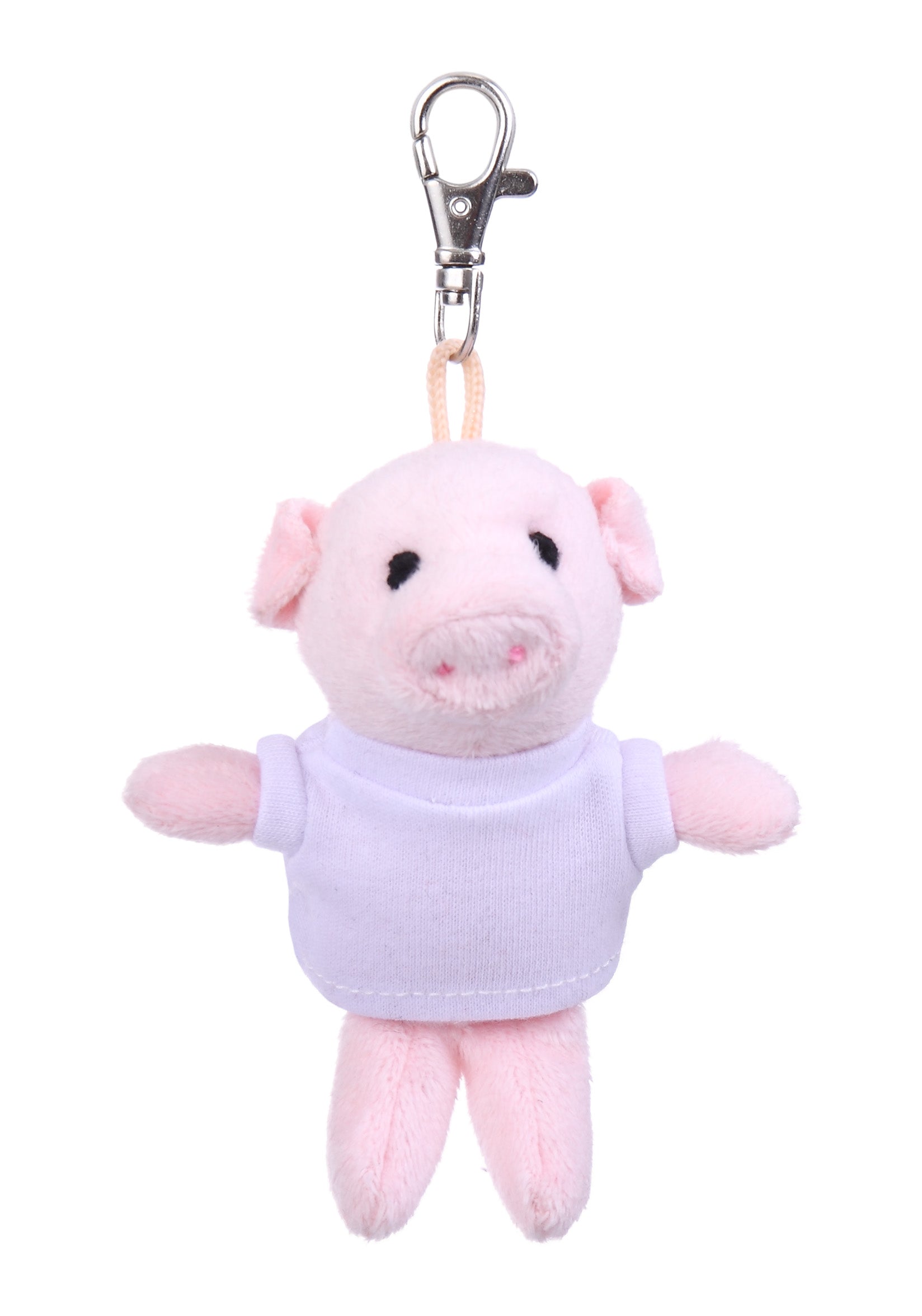 Pig Keychain with Tee 4"