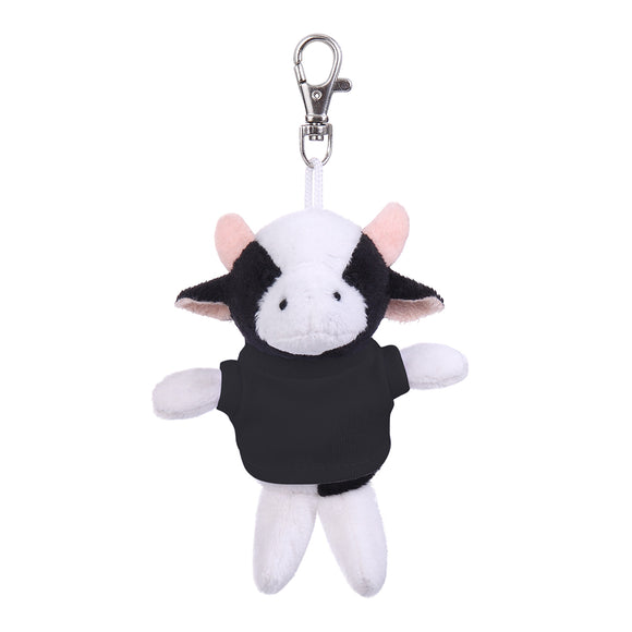 Cow Keychain with Tee 4"