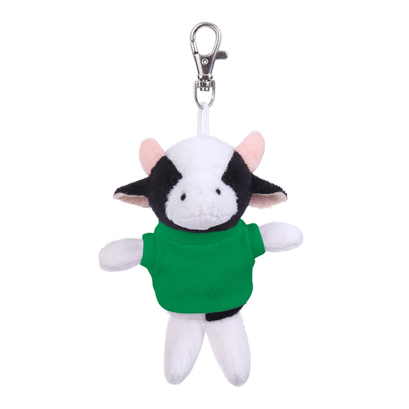 Cow Keychain with Tee 4"