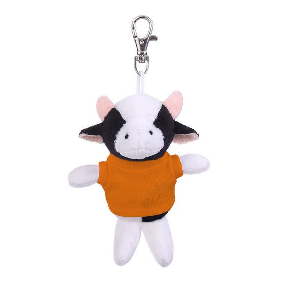 Cow Keychain with Tee 4"