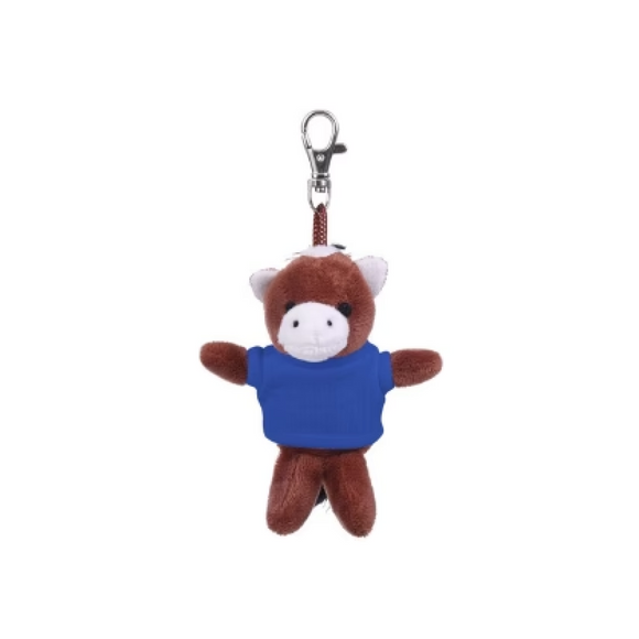 Keychain Horse Plush 4"