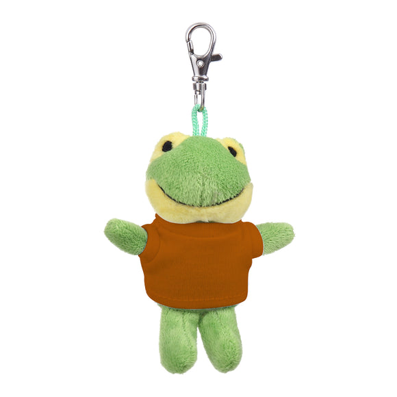Frog Keychain with Tee 4"