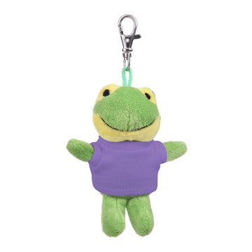 Frog Keychain with Tee 4"