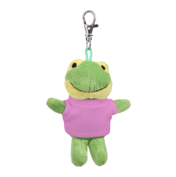 Frog Keychain with Tee 4"