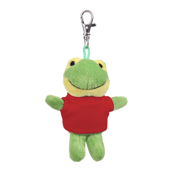 Frog Keychain with Tee 4"
