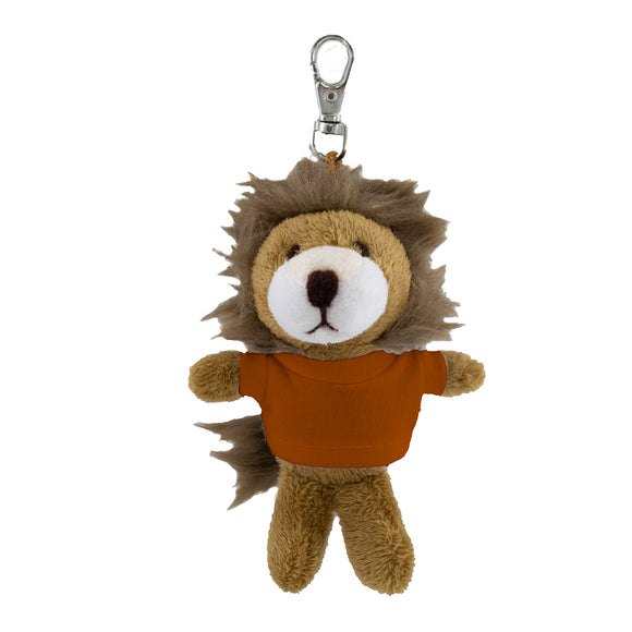 Lion Keychain with Tee 4"
