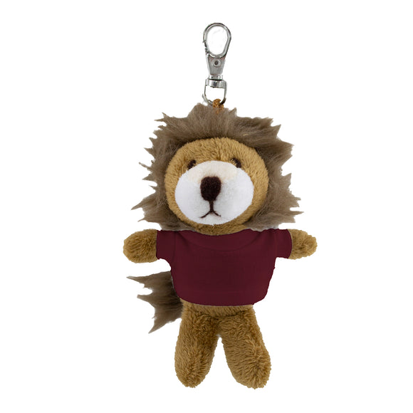 Lion Keychain with Tee 4"