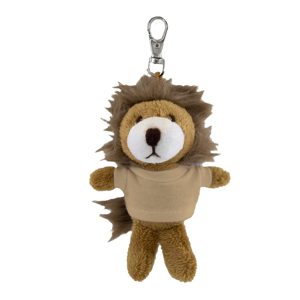 Lion Keychain with Tee 4"