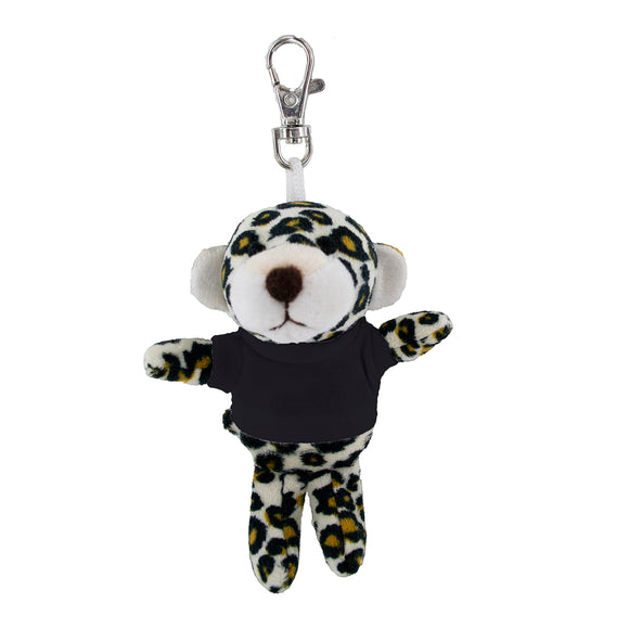 Leopard Keychain with Tee 4"