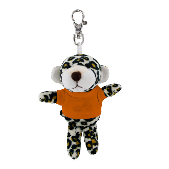 Leopard Keychain with Tee 4"