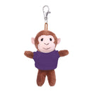 Monkey Keychain with Tee 4"-3