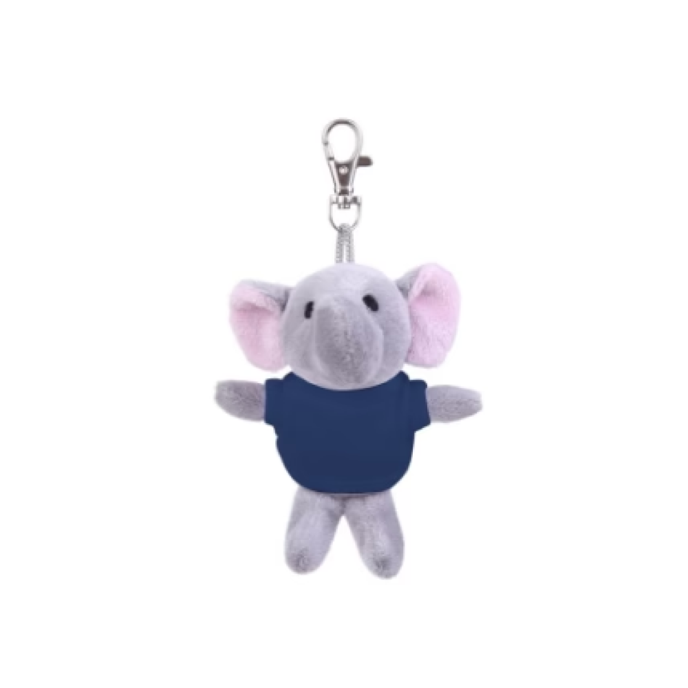 Keychain Elephant Plush 4"