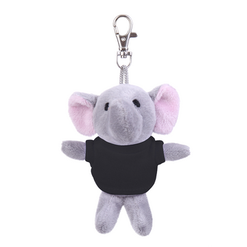 Elephant Keychain with Tee 4"