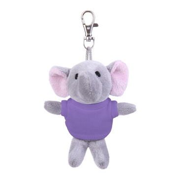 Elephant Keychain with Tee 4"